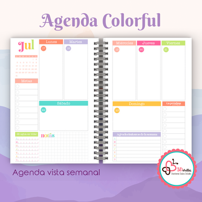Agenda Colorful