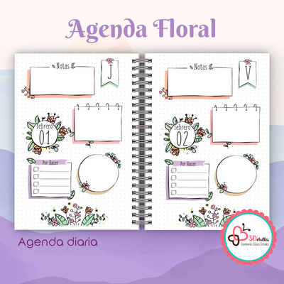 Agenda Floral