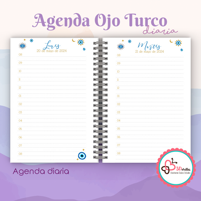 Agenda 2025 Ojo Turco diaria