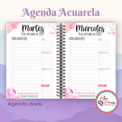 Agenda Acuarela