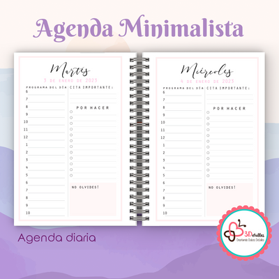 Agenda 2023 Minimalista
