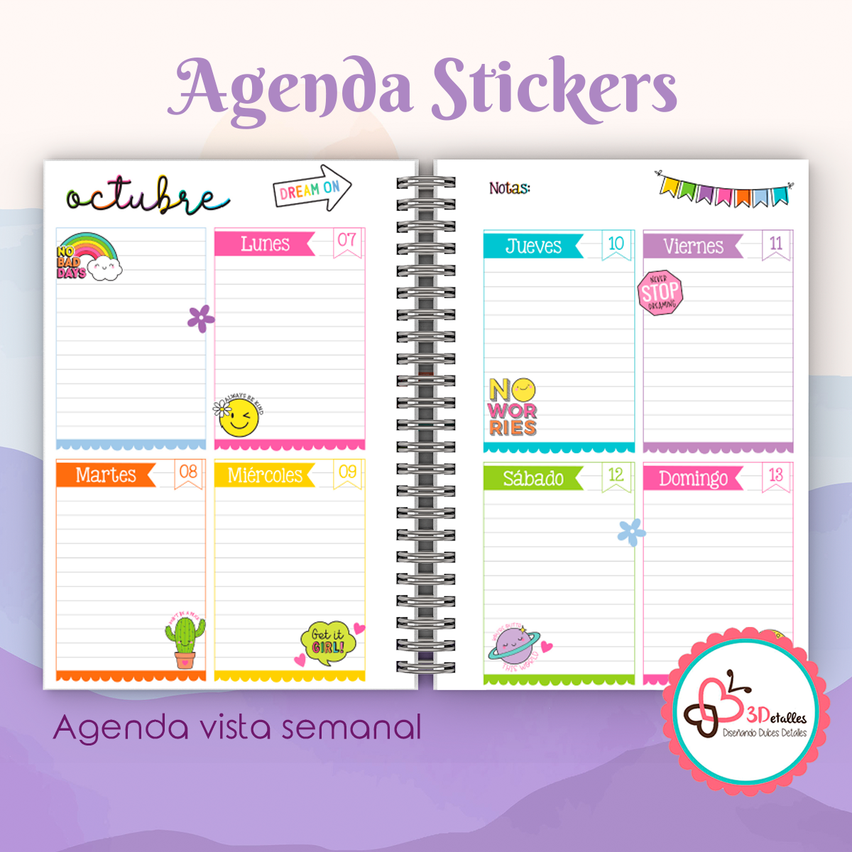 Agenda Stickers