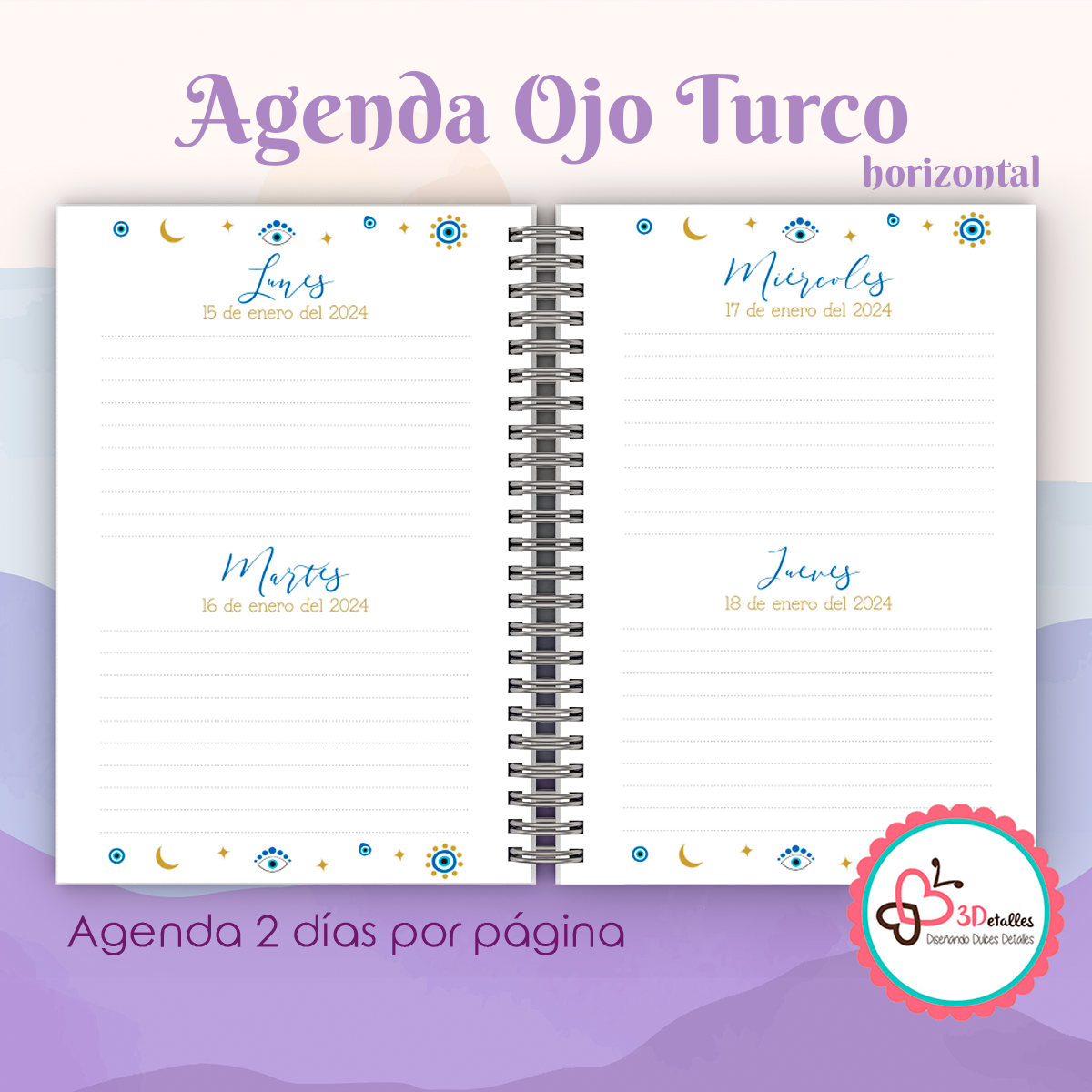 Agenda Ojo Turco Horizontal