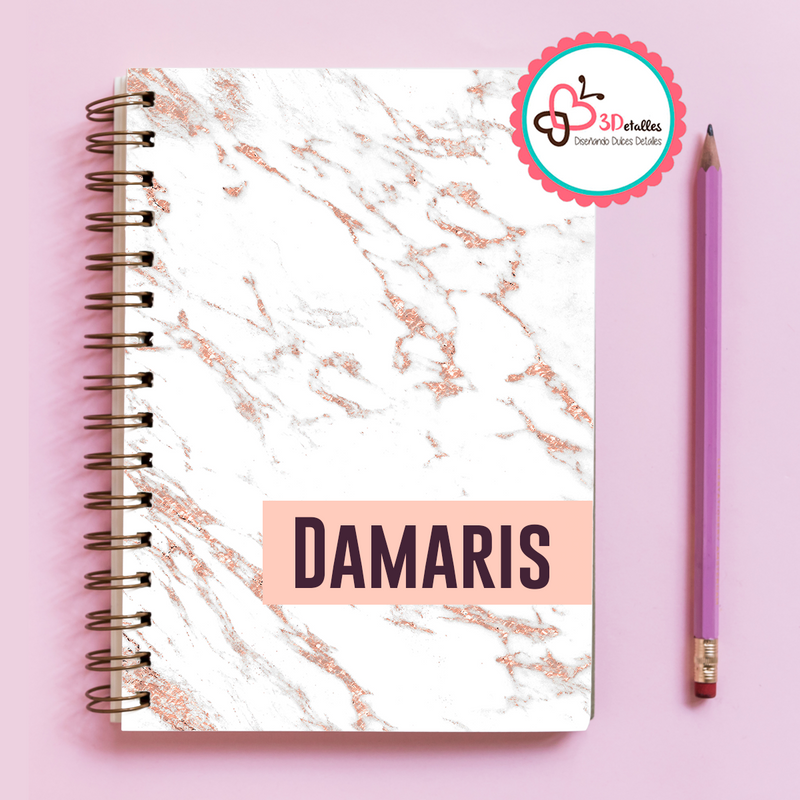 Libreta Mármol Damaris