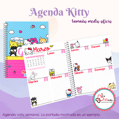 Agenda Kitty - Medio Oficio