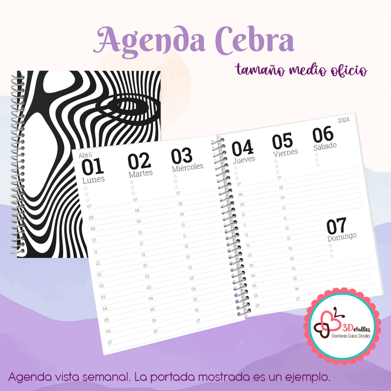 Agenda Cebra - Medio Oficio