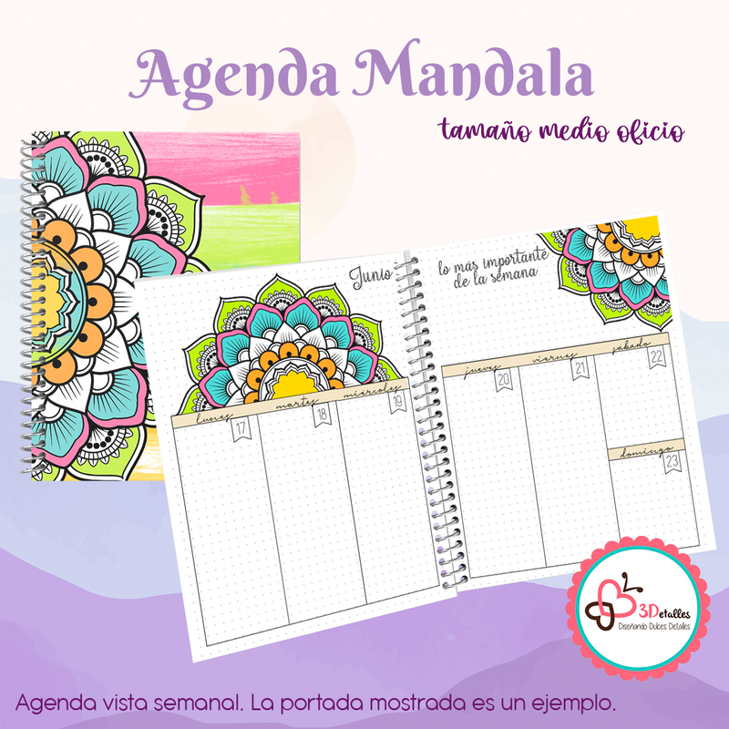 Agenda Mandala - Medio Oficio