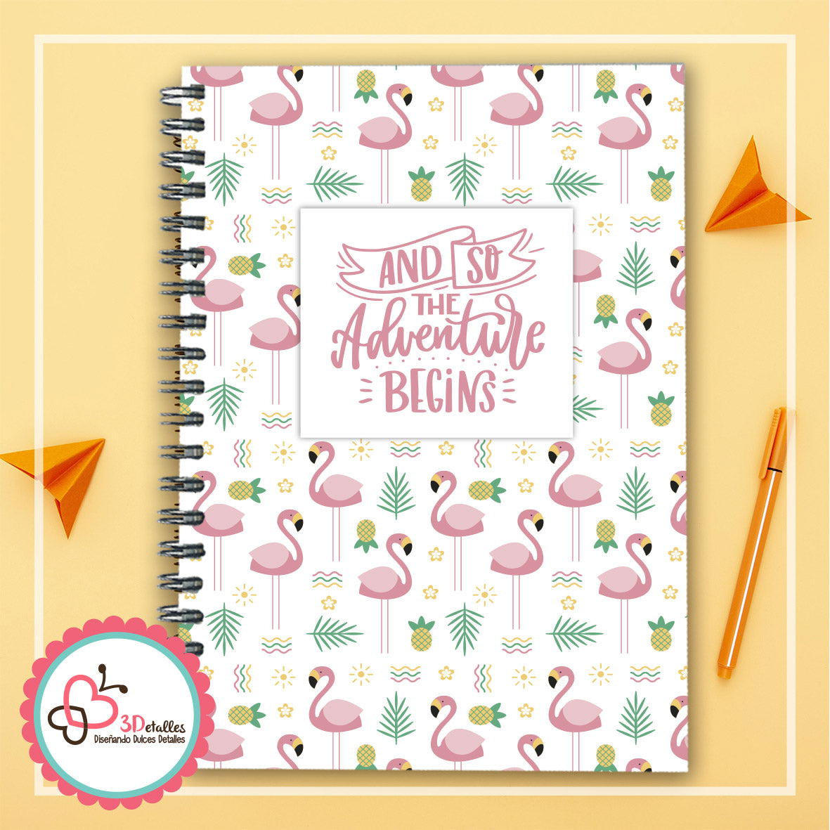 Libreta del Mes THE ADVENTURE BEGINS