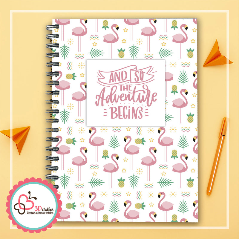 Libreta del Mes THE ADVENTURE BEGINS