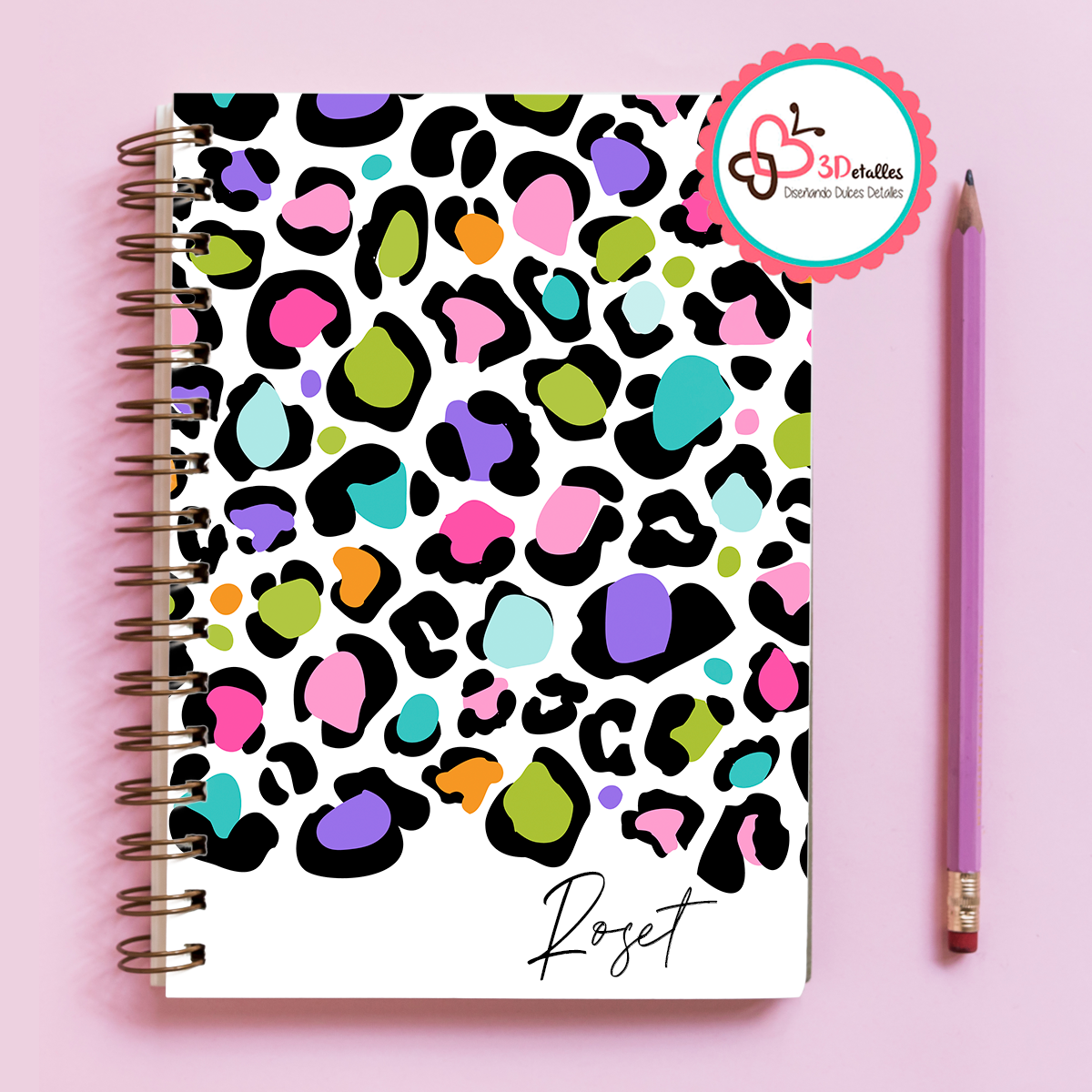 Libreta Pantera Colores