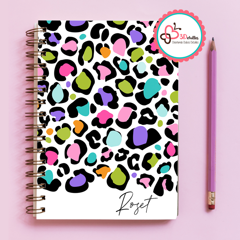 Libreta Pantera Colores