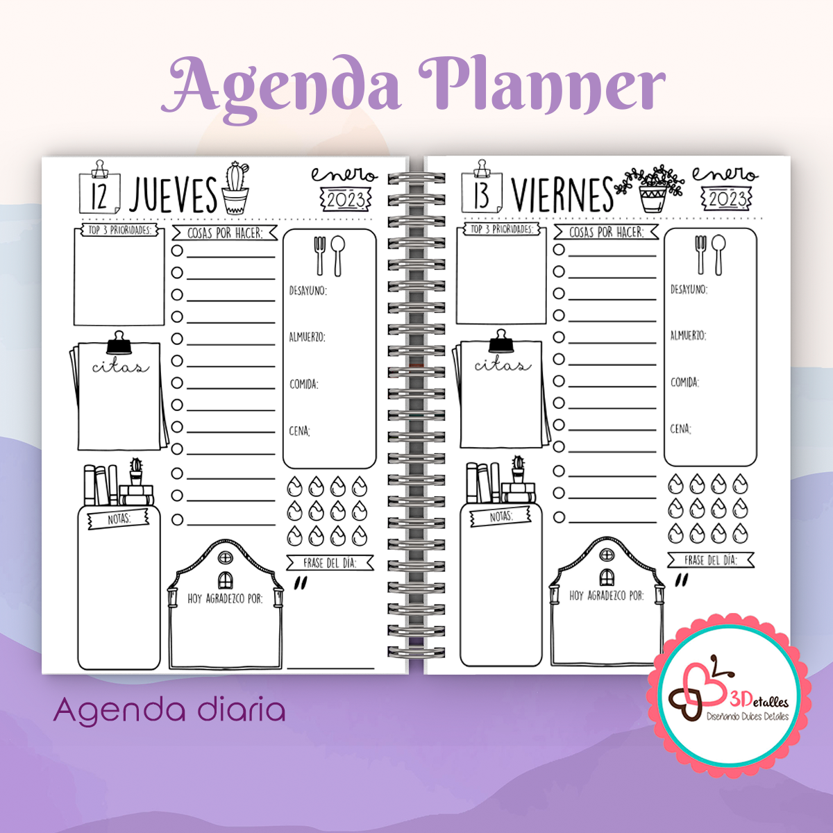 Agenda 2023 Planner