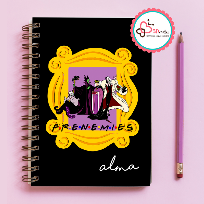 Libreta Villanas Friends