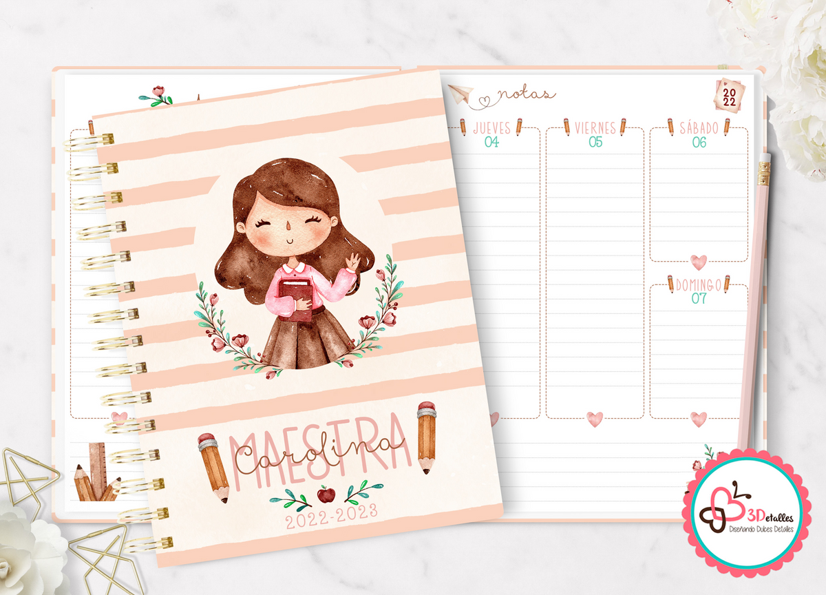 Agenda Maestra Miel