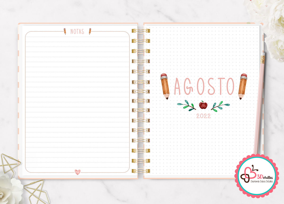 Agenda Maestra Miel