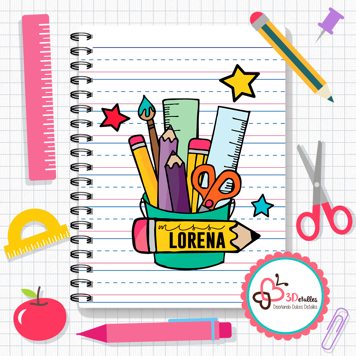 Libreta maestro versión Lapicera