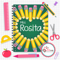 Libreta maestro versión Lápices