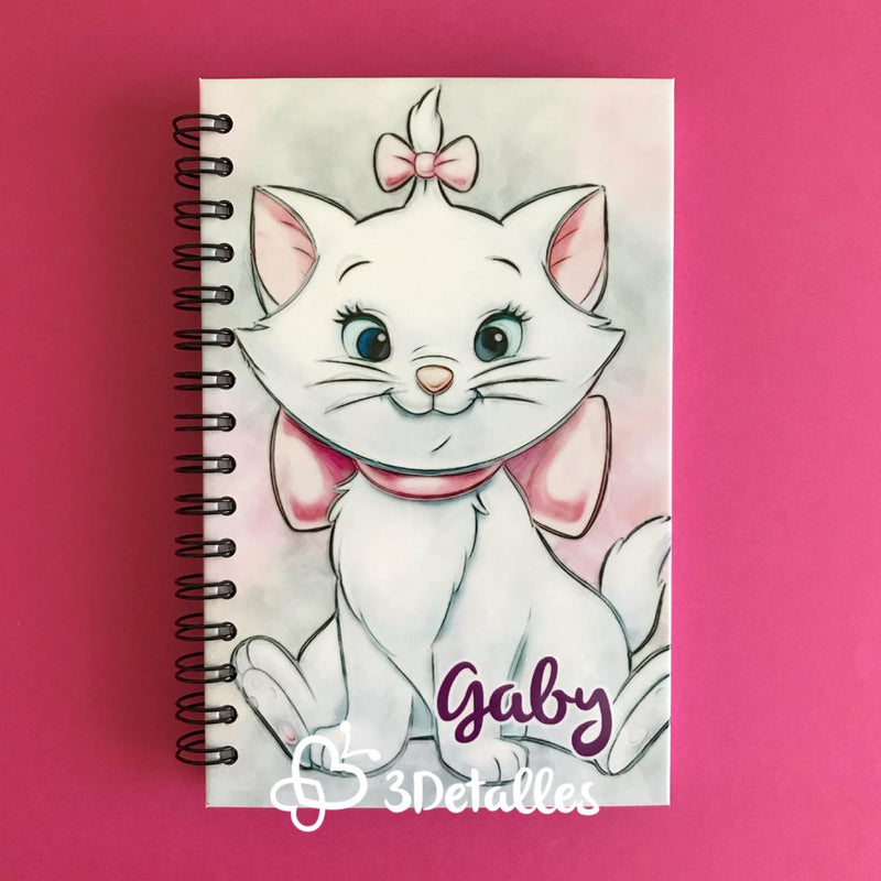 Libreta Marie Aristogatos