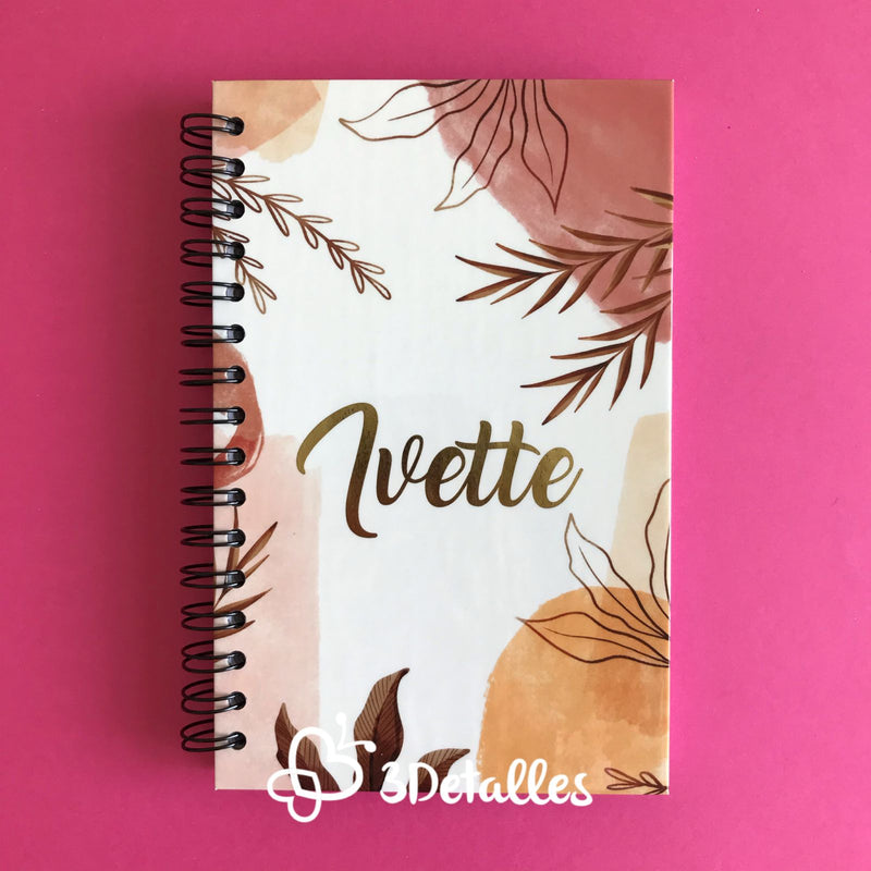 Libreta Hojas Otoño