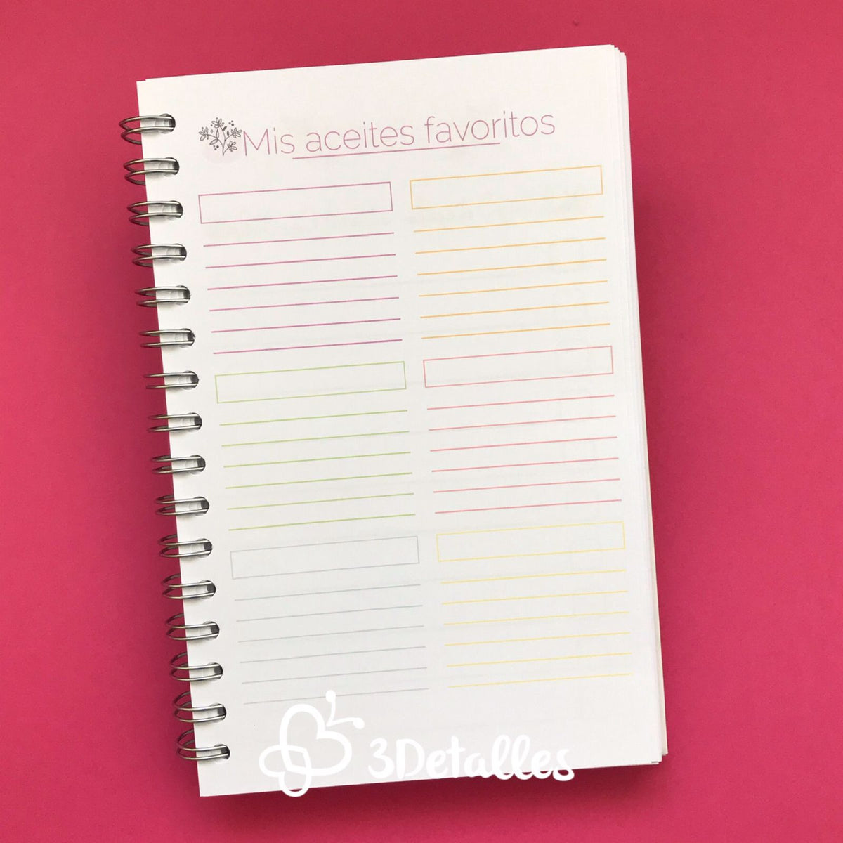 Diario de aceites esenciales
